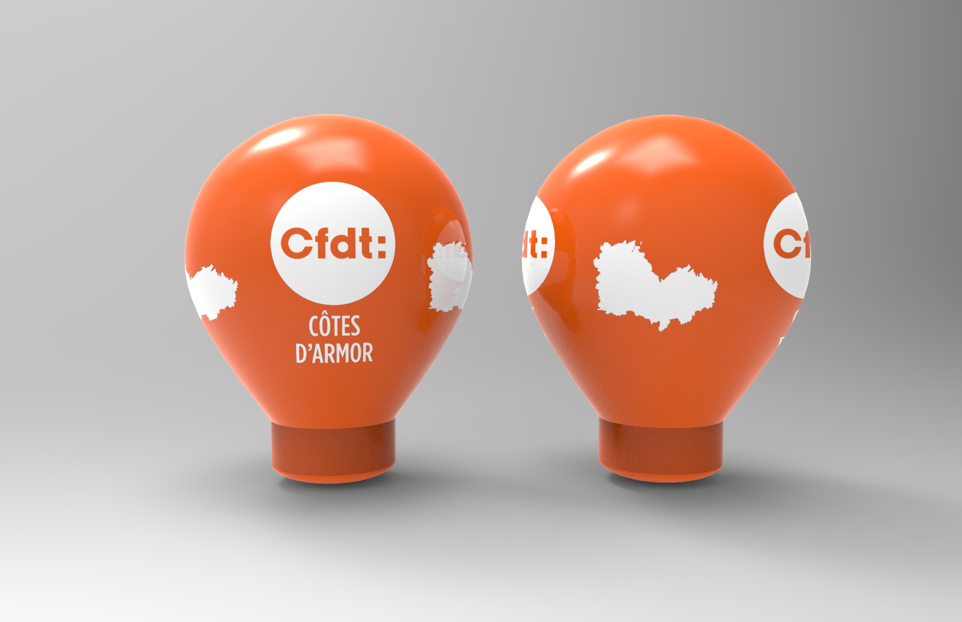 ballon géant pour la CFDT