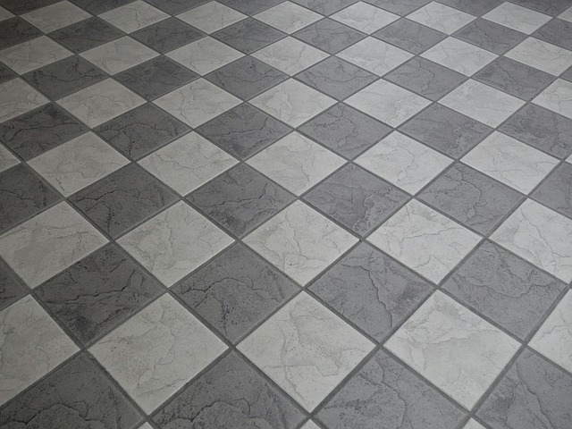 carrelage au sol