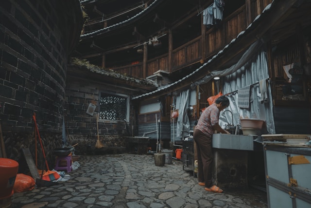 cuisine en extérieur